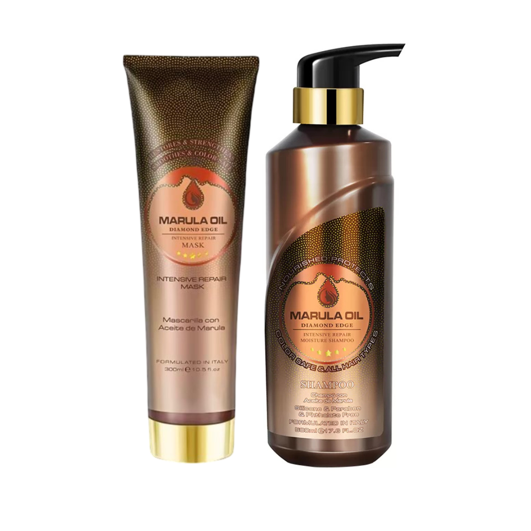 Marula Oil Shampooing et masque Sets